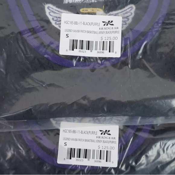 NWT [Headgear Classics] Kobe Bryant Legend Mamba Jersey #8 & #24 Men’s XS/S/M/L - Picture 13 of 15